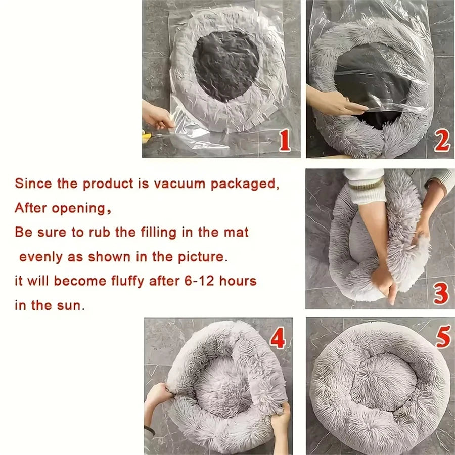 Calming Donut Dog Bed