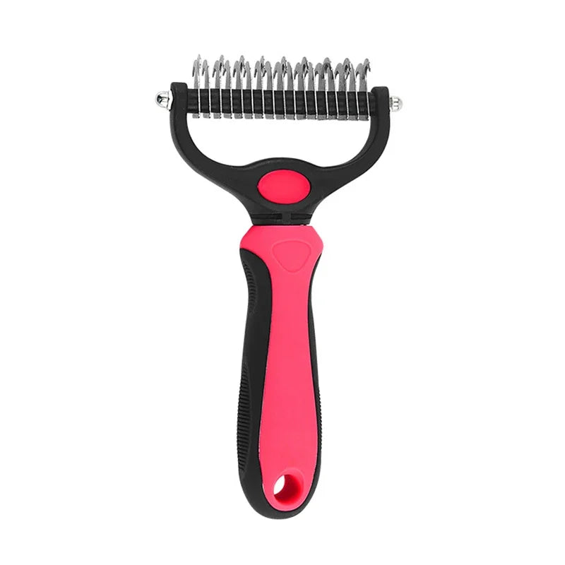 Self-Cleaning Pet Deshedding Comb
