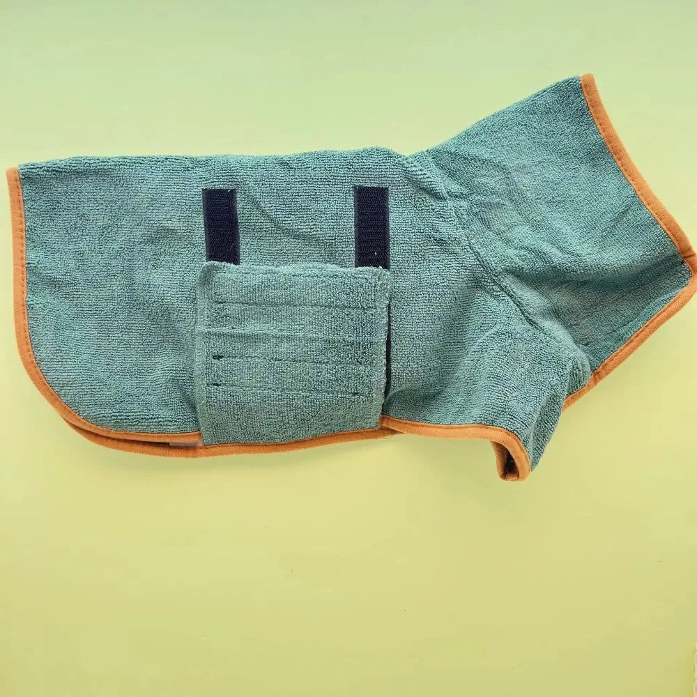 Quick-Dry Pet Bathrobe