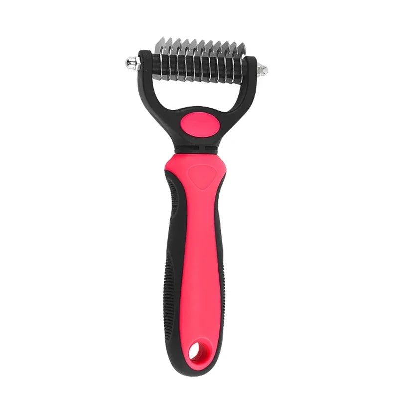 Self-Cleaning Pet Deshedding Comb