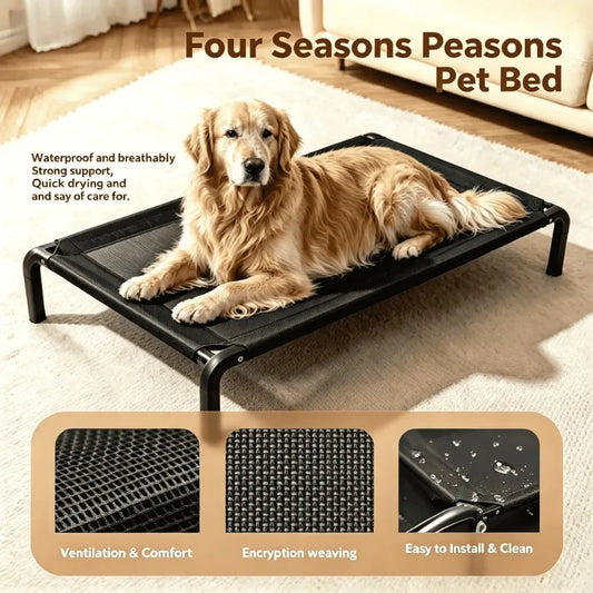 Elevated Outdoor Dog Bed