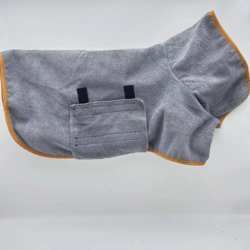 Quick-Dry Pet Bathrobe