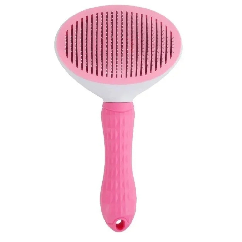 Self-Cleaning Slicker Brush